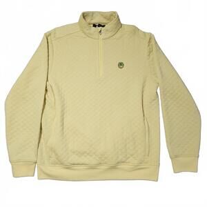 Ralph Lauren X RLX Golf Large Quilted Double Knit Pullover 1/4 Zip PGA Champion